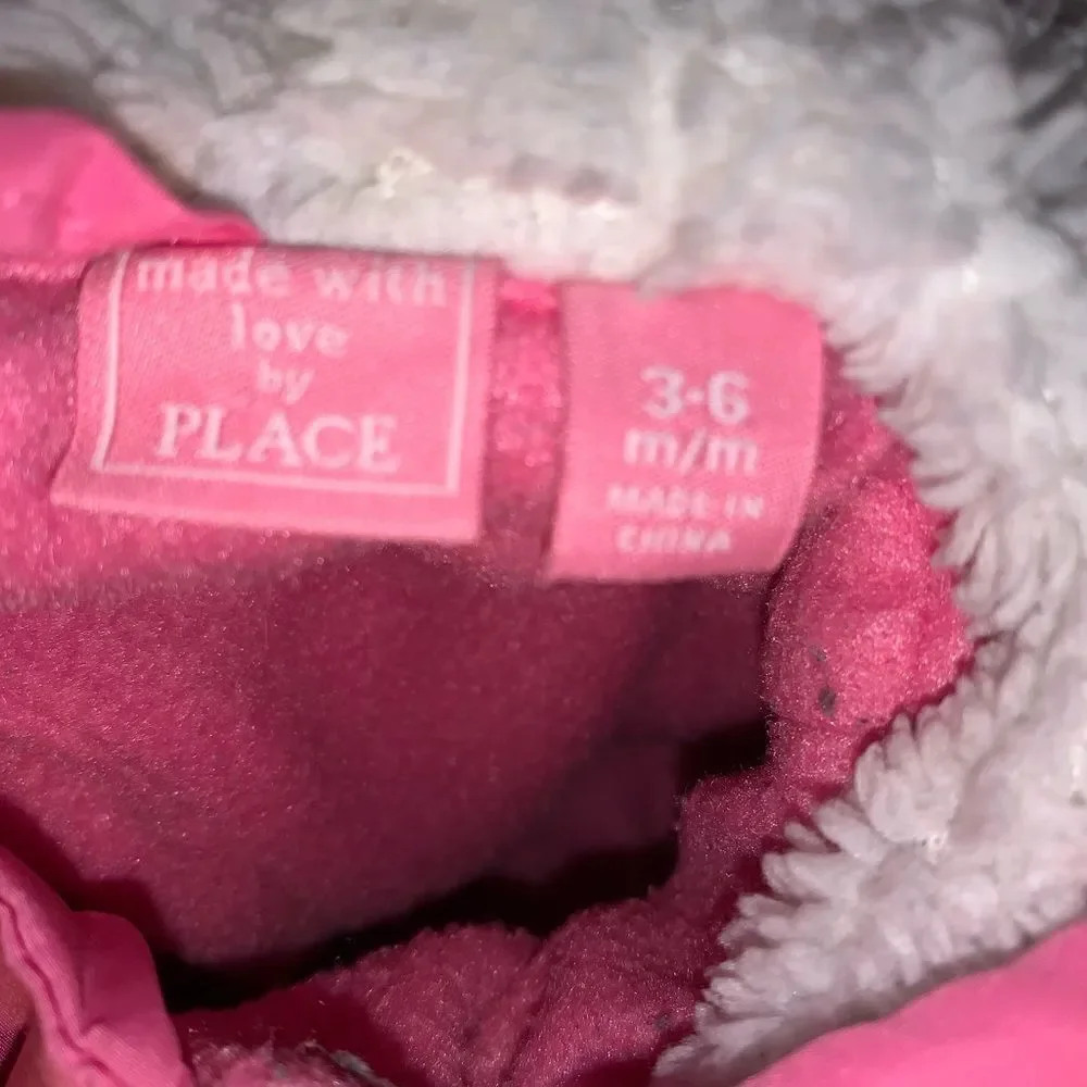 Children’s Place Infant Girl’s Footed Snowsuit